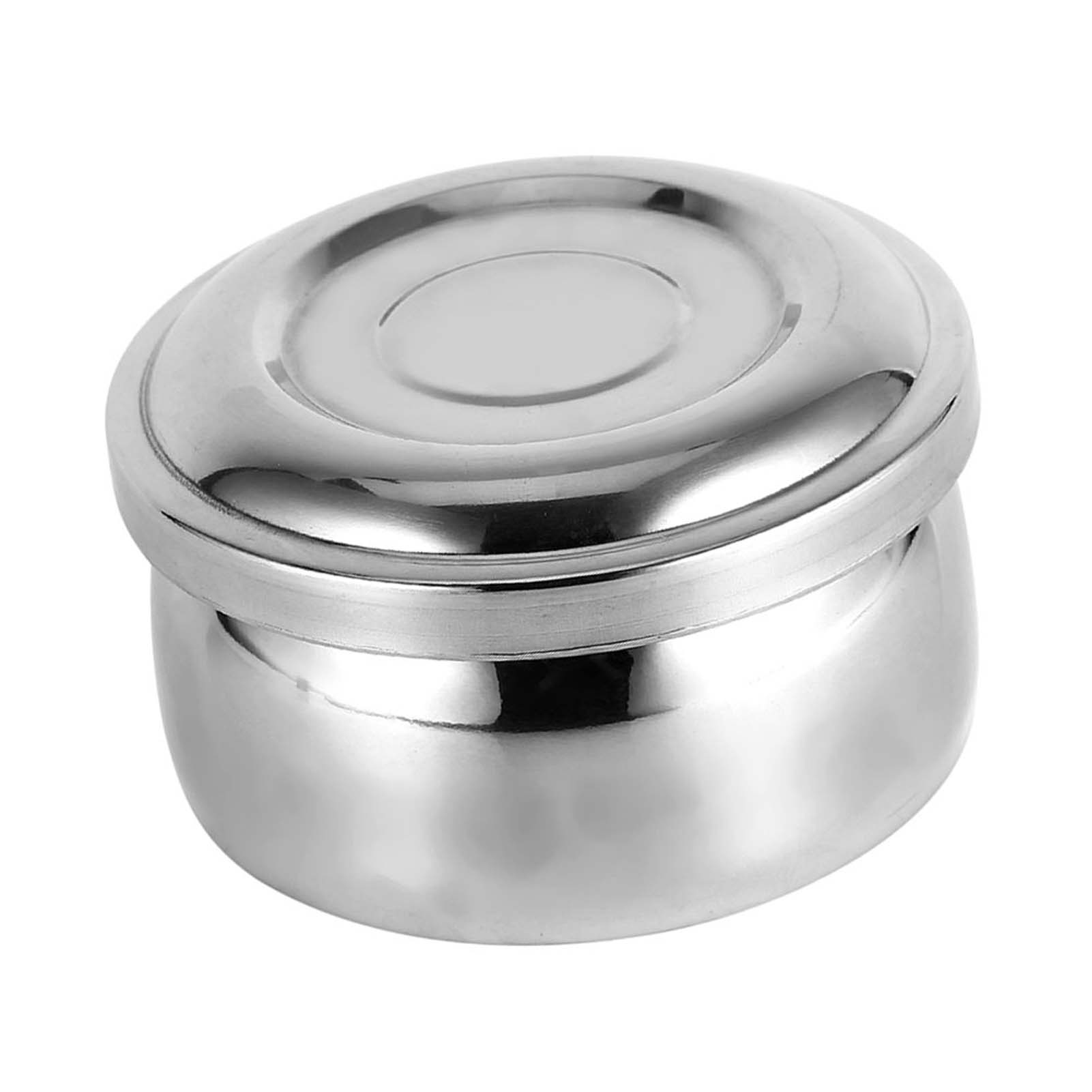 Health & Beauty PRODUCT Men Wet Shaving Soap Mug Bowl Silver Metal Face Cleaning Health Care Shave Tool With Lid