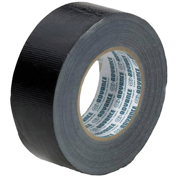 Advance 58062BLK Gaffer Tape, Aggressive Adhesive, Durable Fabric