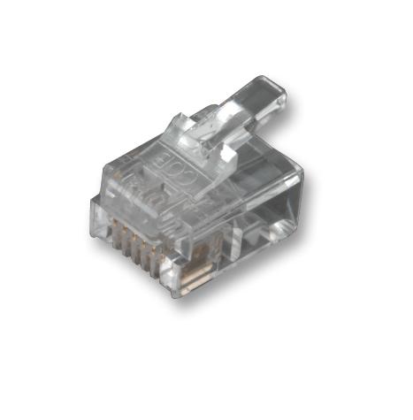 MH CONNECTORS , MHRJ Series Male RJ12 Connector