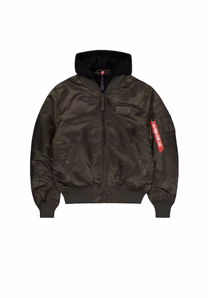 Alpha Industries - MA 1 D Tec Black/Olive - Jackets black X-Large