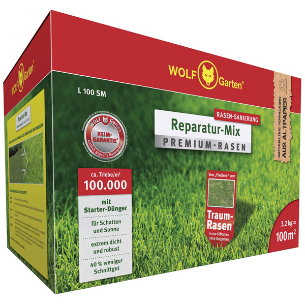 Wolf-Garten 3831045 R-ld 450 Lawn Fertiliser: 100-day Nutrient Supply