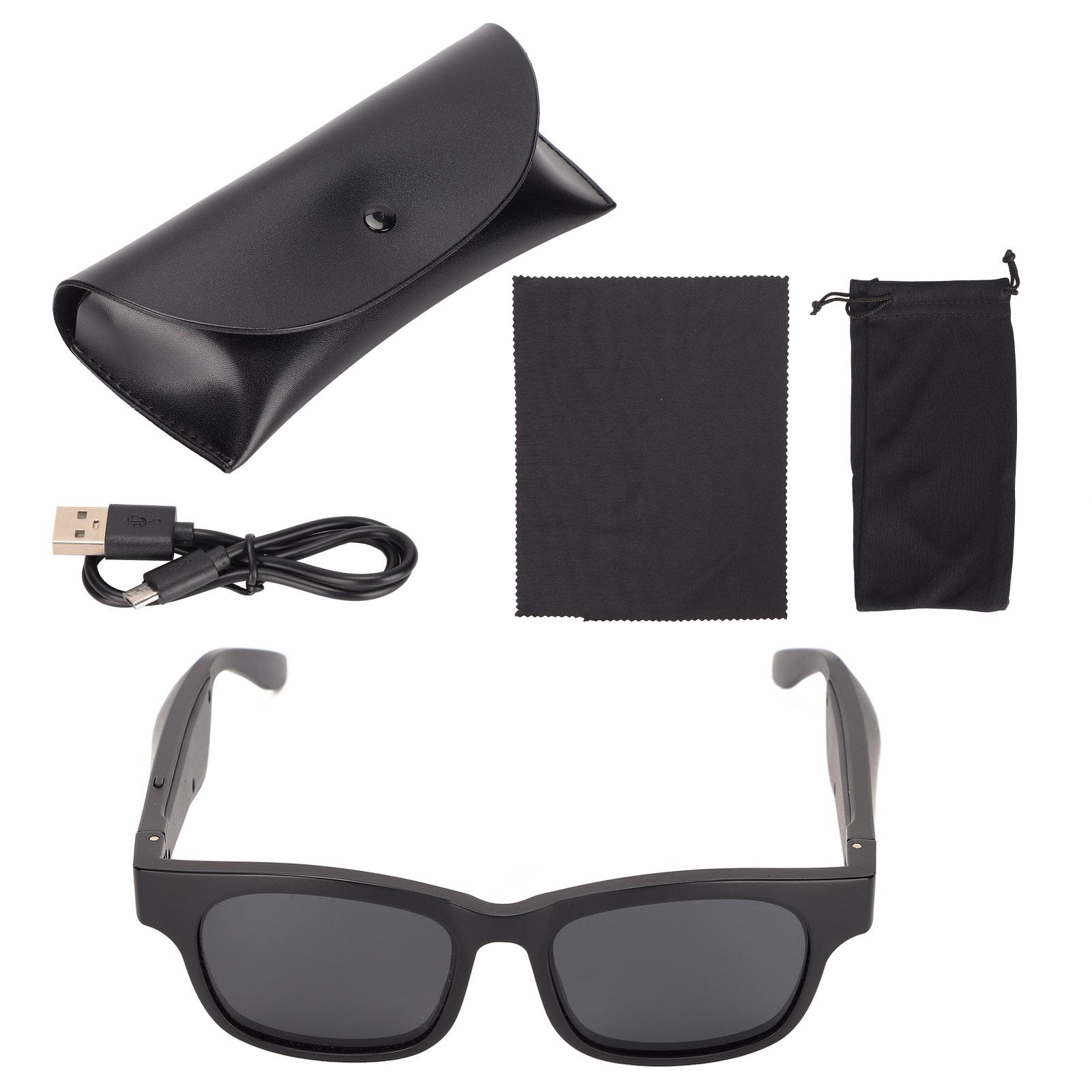 OutsideWorld Semi Open Bluetooth Sunglasses Noise Reduction Portable Wireless Stereo Bluetooth Sunglasses for