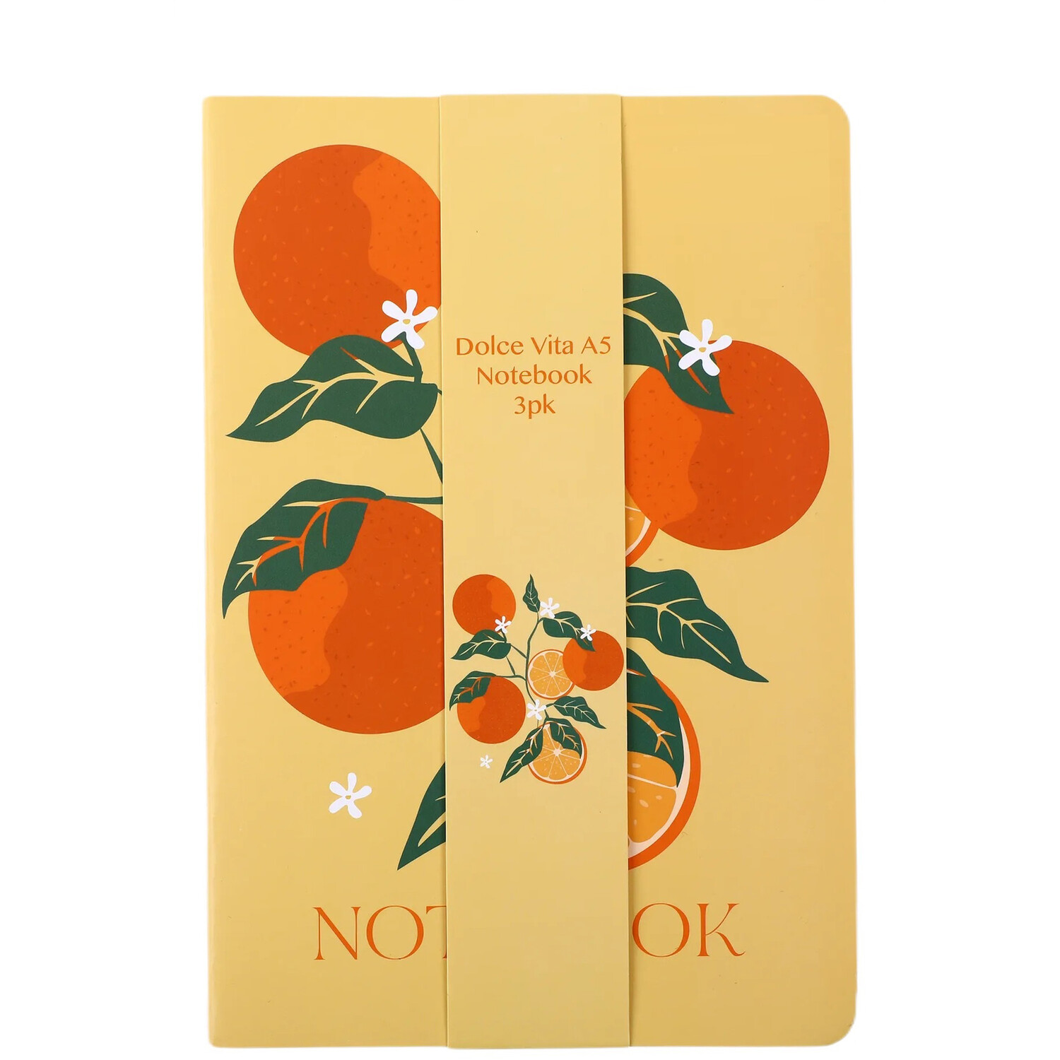 Pack of 3 Dolce Vita Notebooks