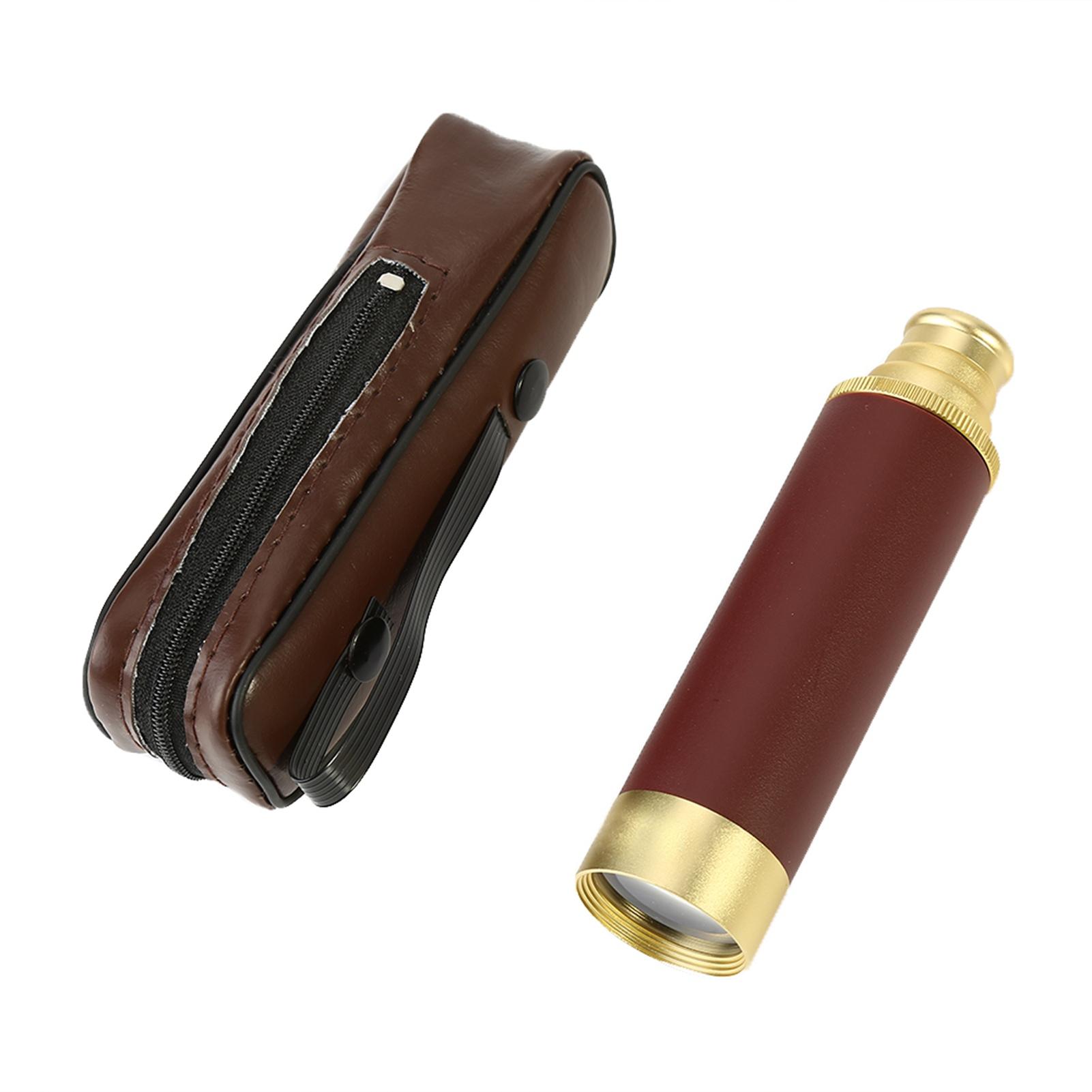 Wosawe Outdoor Sports Aluminium Alloy 25 x 30 High Definition Monocular Telescope For Outdoor Using white