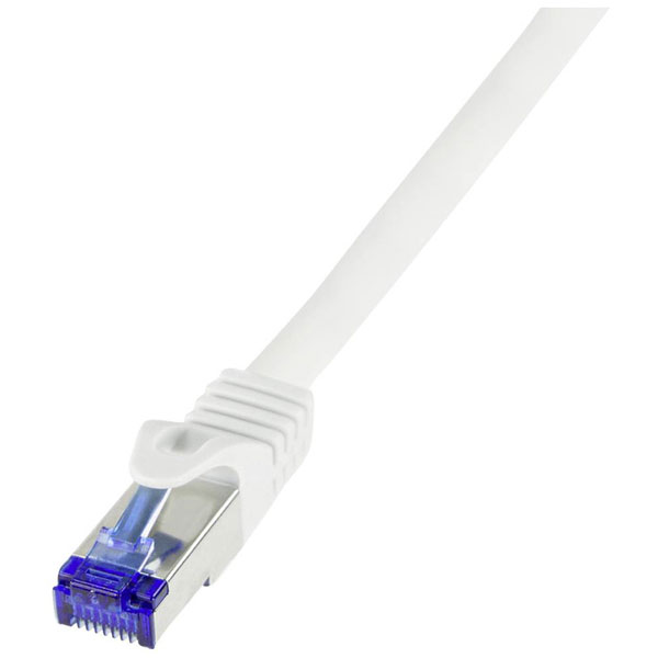 LOGILINK Ultraflex SlimLine networking cable White 1.5 m Cat6a...