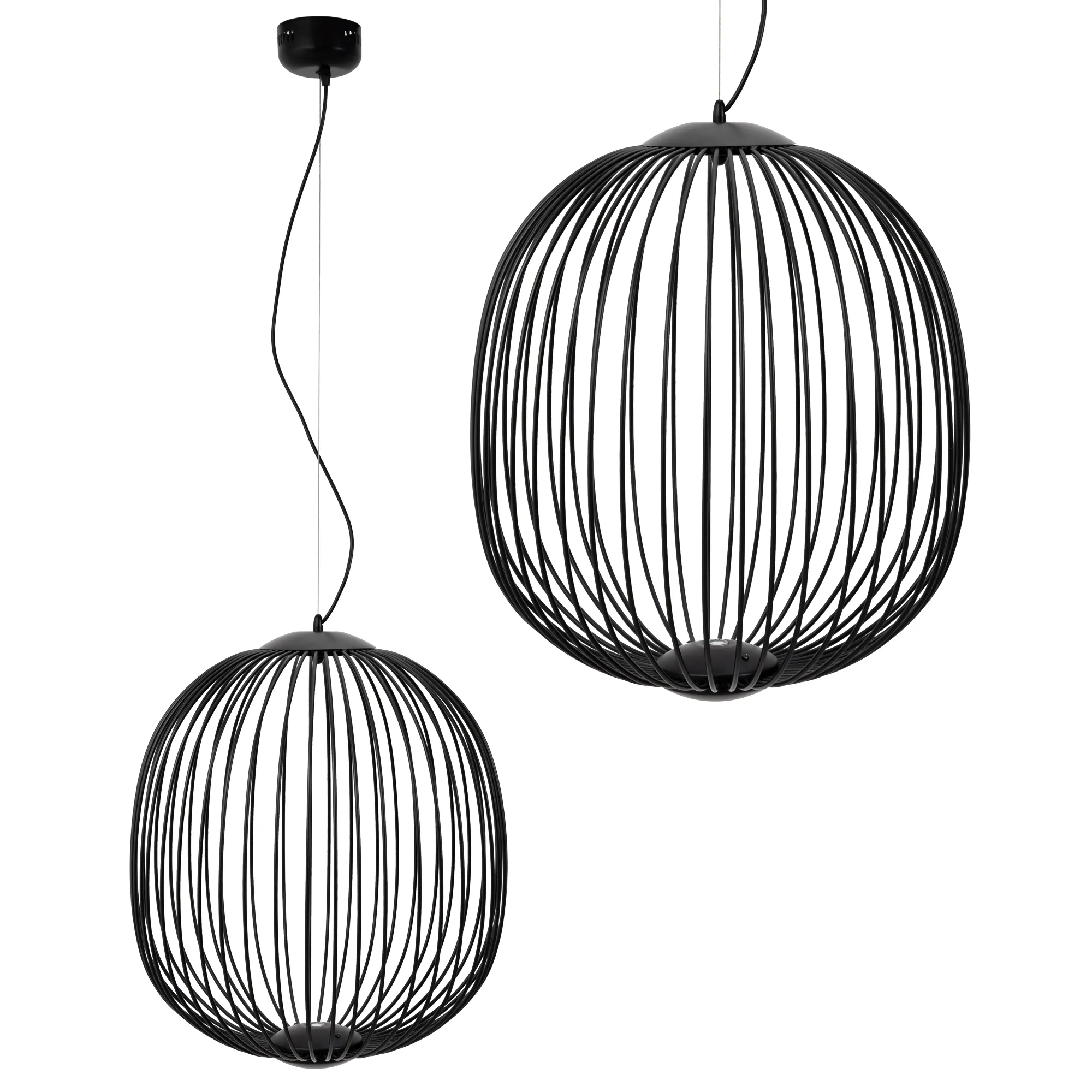 TOOLIGHT Ceiling Lamp Chandelier Toolight App967-1Cp Black