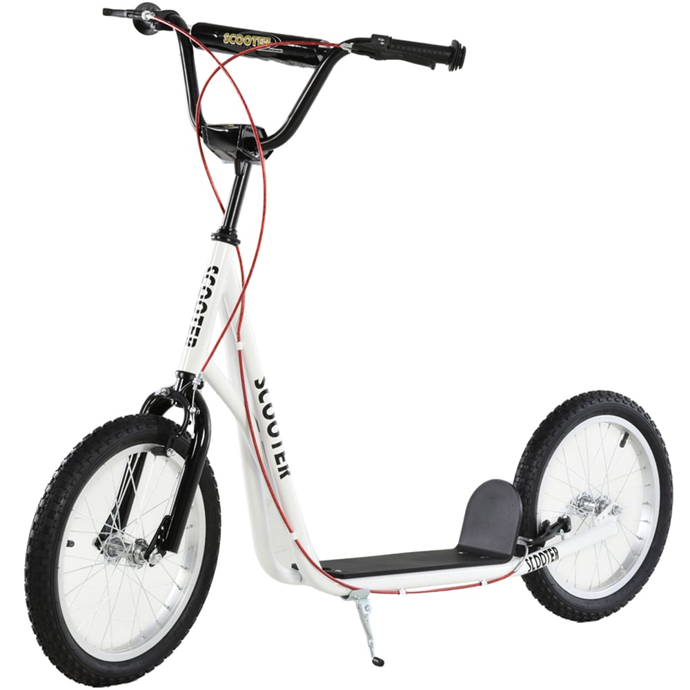 Tommy Toys White Kids Kick Scooter