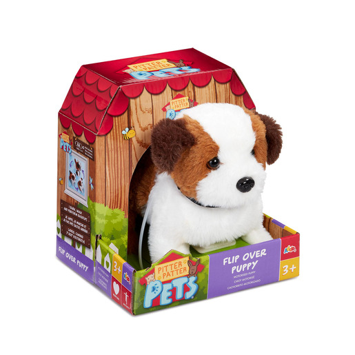 Addo Toys Pitter Patter Pets Flip Over Puppy Electronic Pet