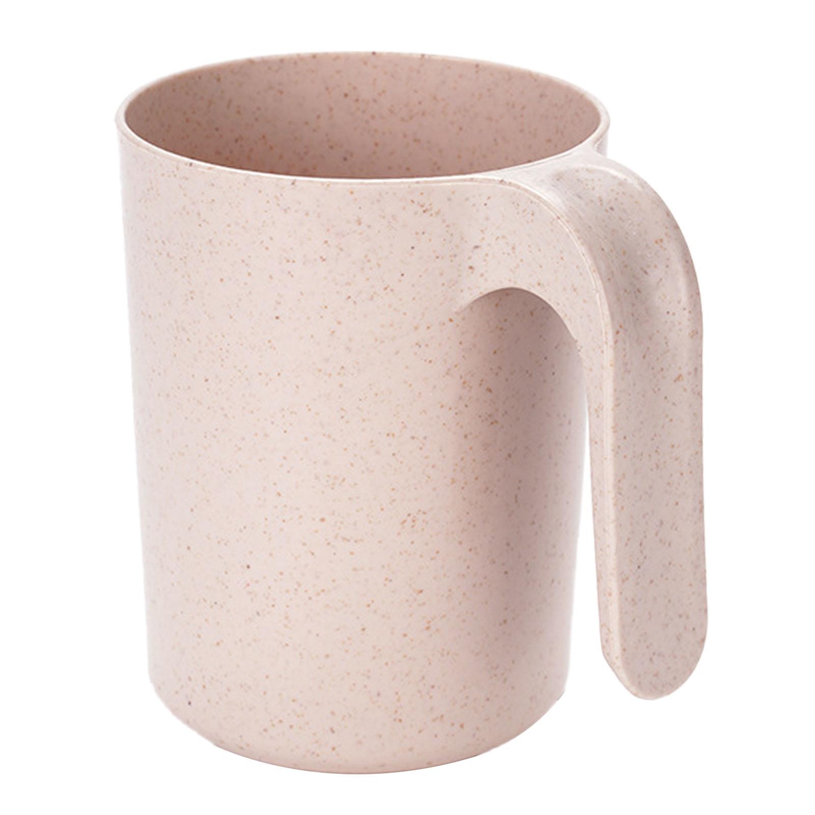 COSYHOME Mouthwash Mug Toothbrush Cup Portable Lightweight Mouthwash Brush Container for Household Travel