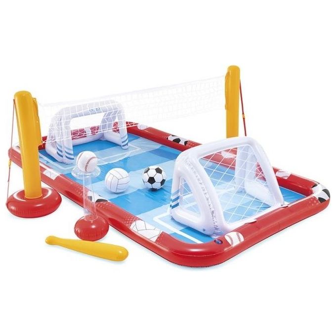 Intex 57147Np Action Sports Play Center - Football - Volleyball & Baseball - Summer Garden Fun