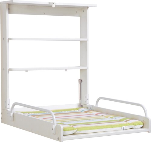 Roba Wall Changing Shelf Jungle Baby White