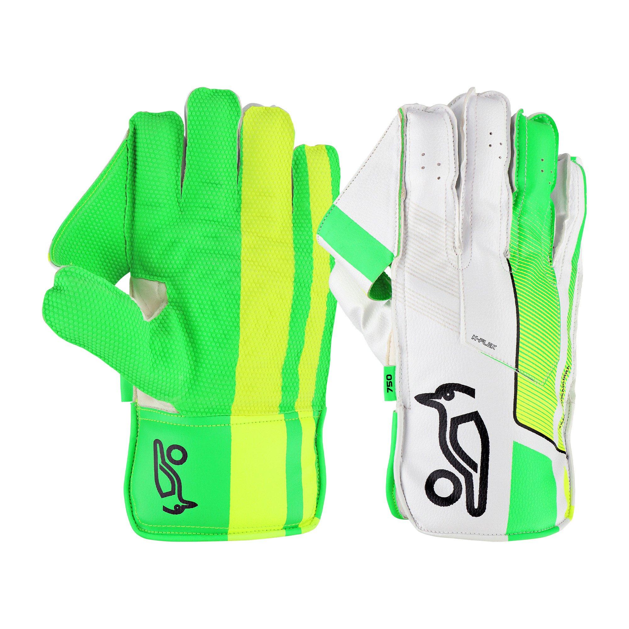 Kookaburra Sport 750 Wicket Keeping Gloves - Adult - White