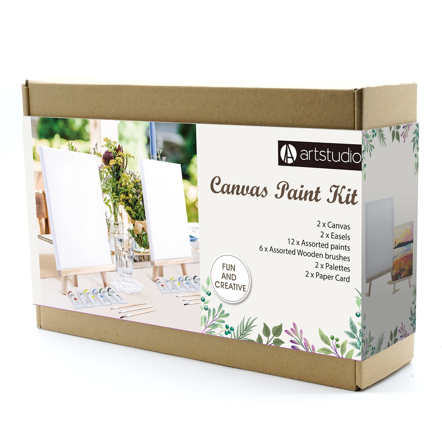 Canvas Paint Kit - White