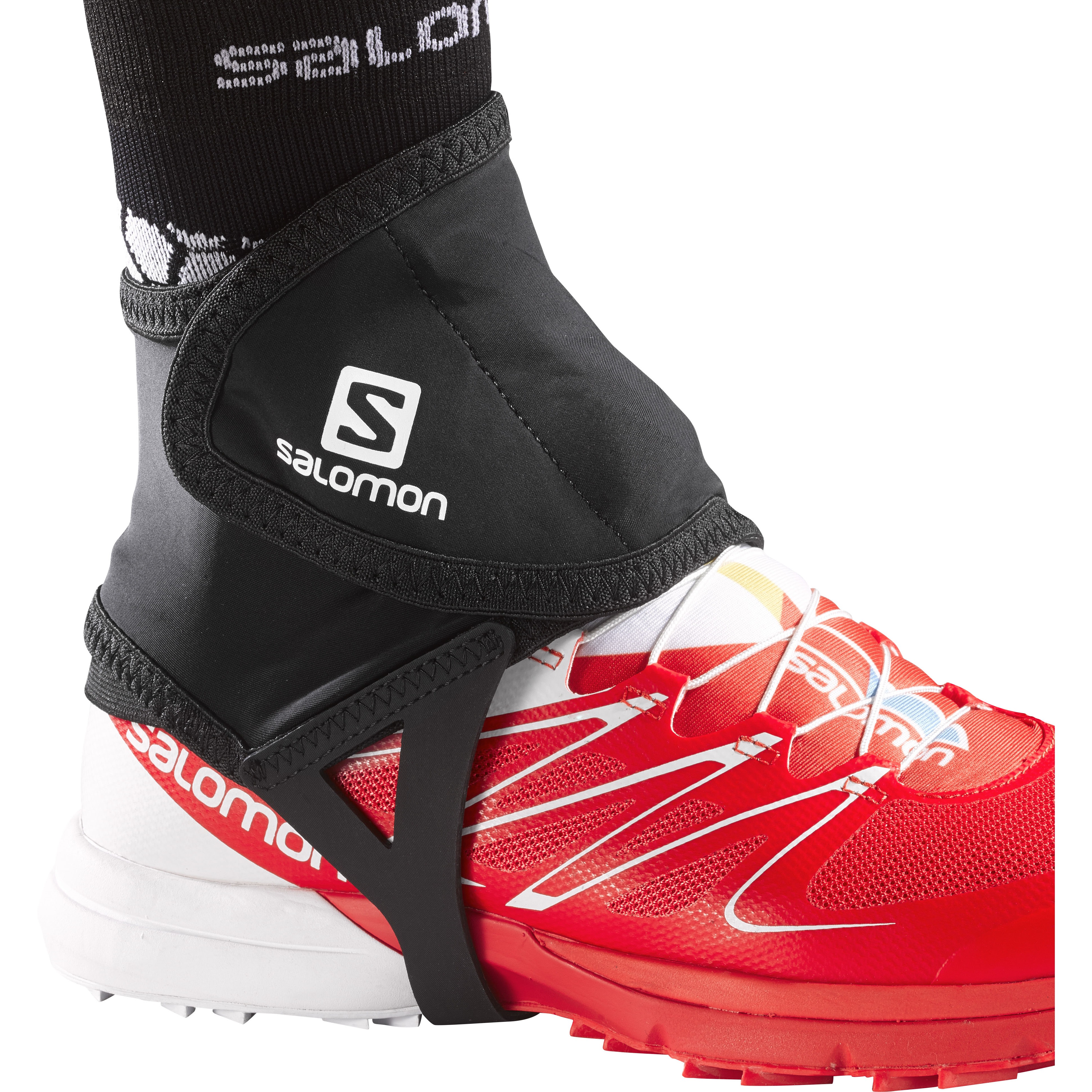 Salomon Trail Gaiters Low (Size L, Black)
