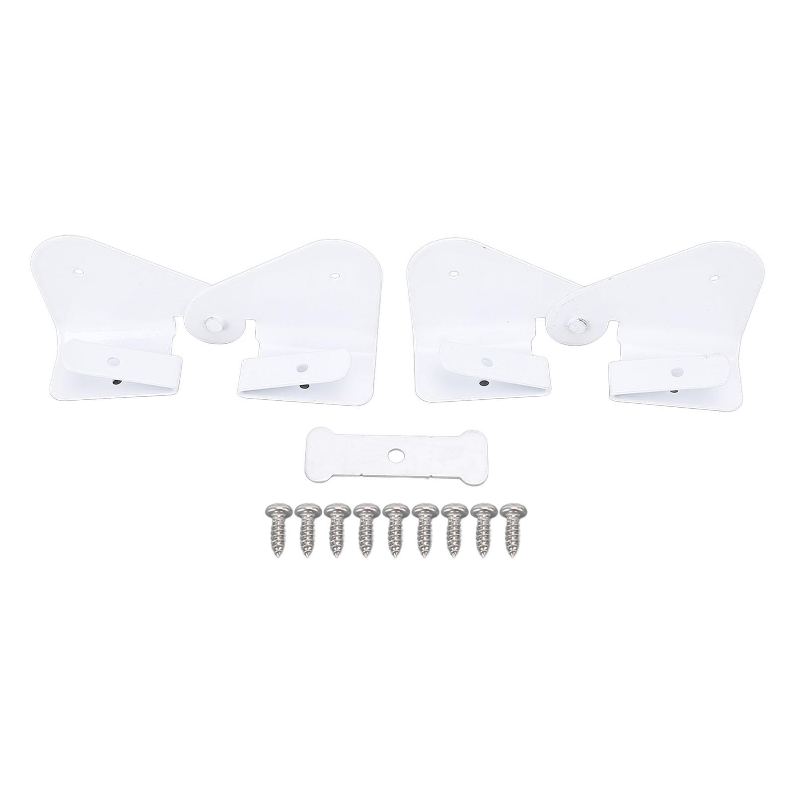 Gutter Downspout Flip Up Hinge Metal Flexible 11CM Drainage Extension Hinge for Pipe Extension and