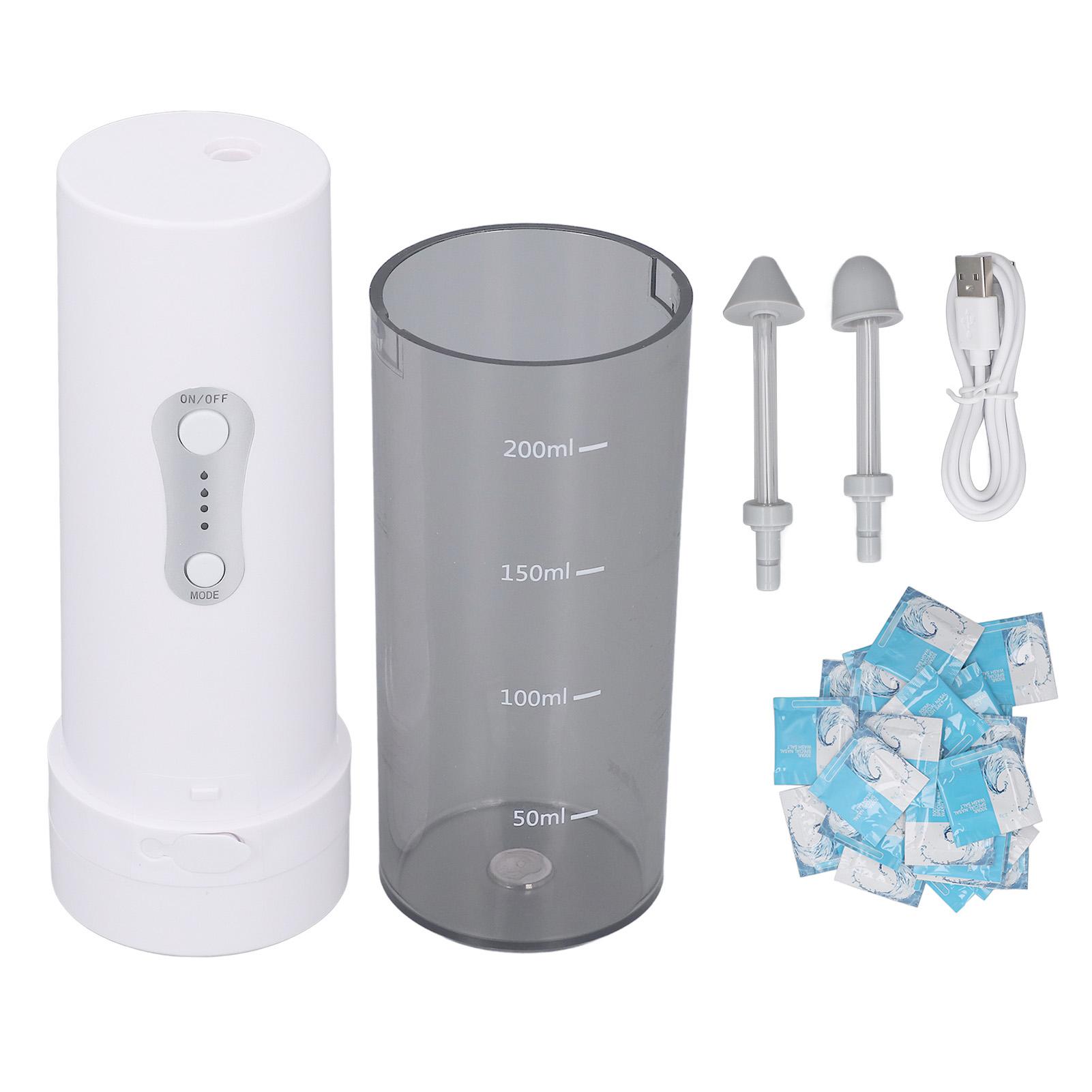 Electric Nasal Irrigation System Portable Nasal Irrigator Home Nasal Rinse Machine for Children and