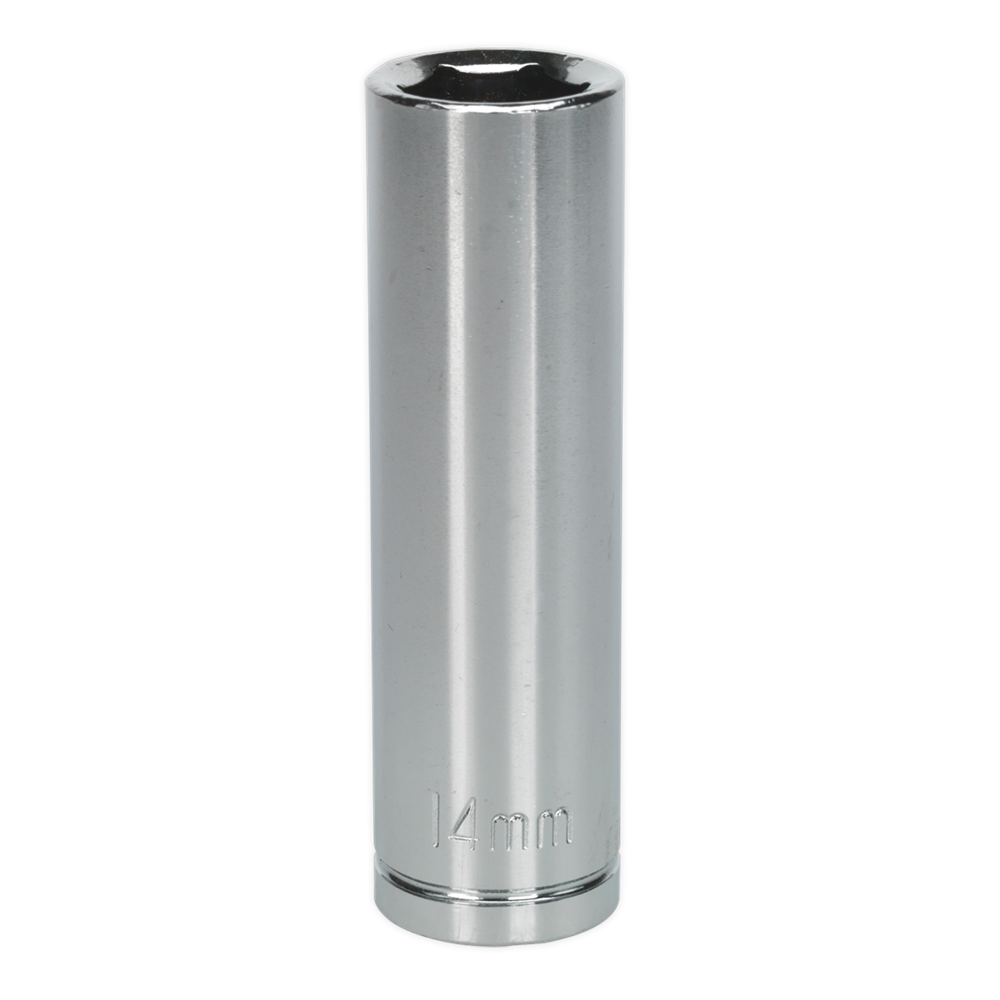 Sealey S0670 WallDrive® Socket 14mm Deep 1/2"Sq Drive