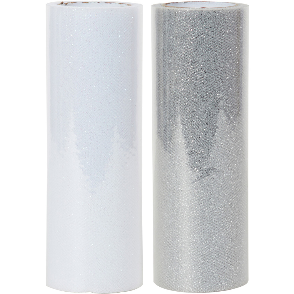 True Moments Glitter Tulle Roll