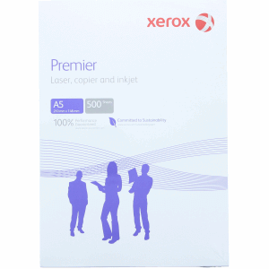 Xerox Premier Copy Paper A5 80gsm Box of 10 Reams White, white