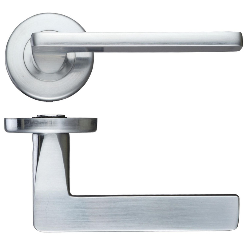 ZOO HARDWARE Leon Latch Door Handle gray