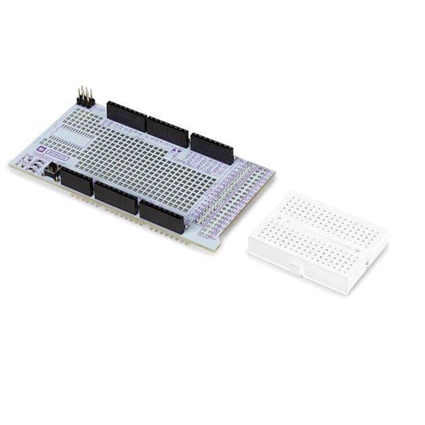 Whadda WPSH216 Prototyping Board with Mini-breadboard for Arduino Mega