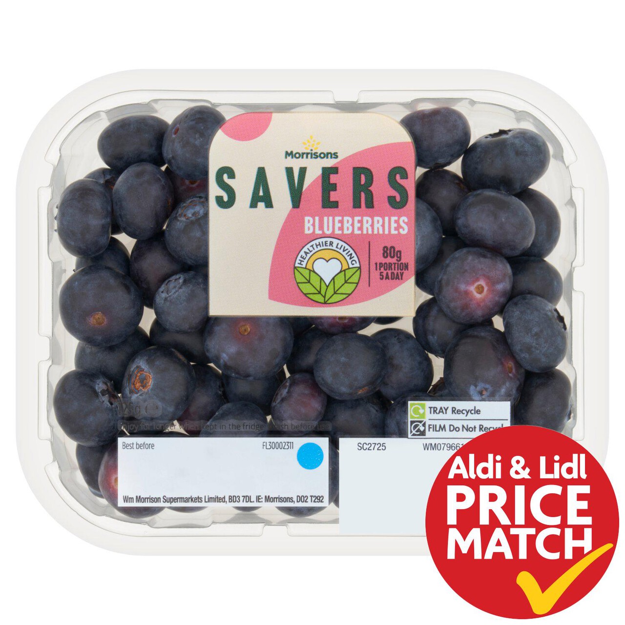Morrisons Savers Blueberries