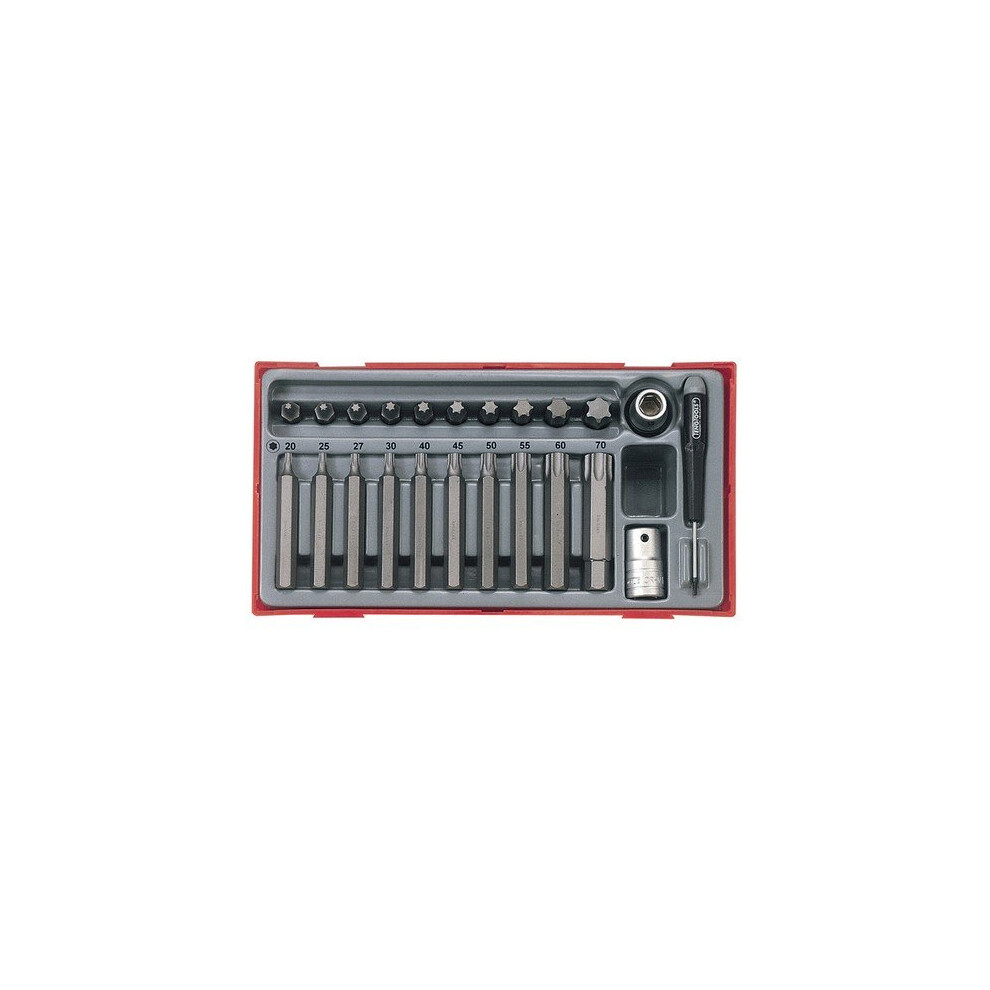 Teng TENTTTX23 TTTX23 23 Piece TX Bit Socket Set