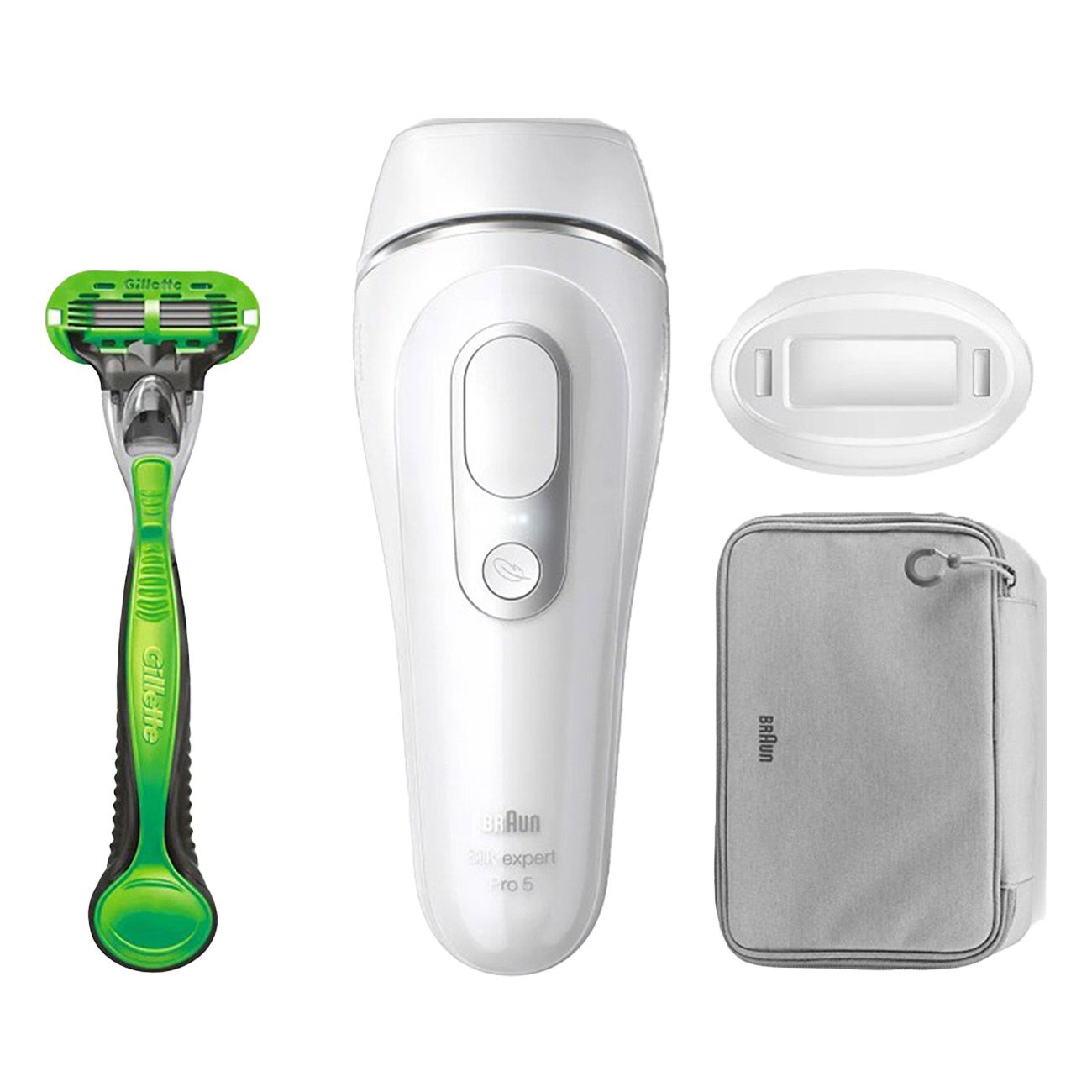 Braun Silk-expert Pro 5 Pl5115 Ipl Ipl For Body, Face, Bikini Area And Underarms