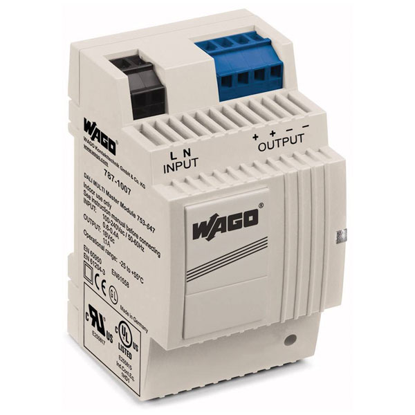 WAGO 787-1634 Power Supply, Ac-Dc, 12V, 2A