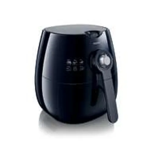 Philips Air Fryer with Rapid Air Technology for Healthy Cooking, Baking and Grilling, Plastic, 1425 W, Black, HD9220/20, Open Box