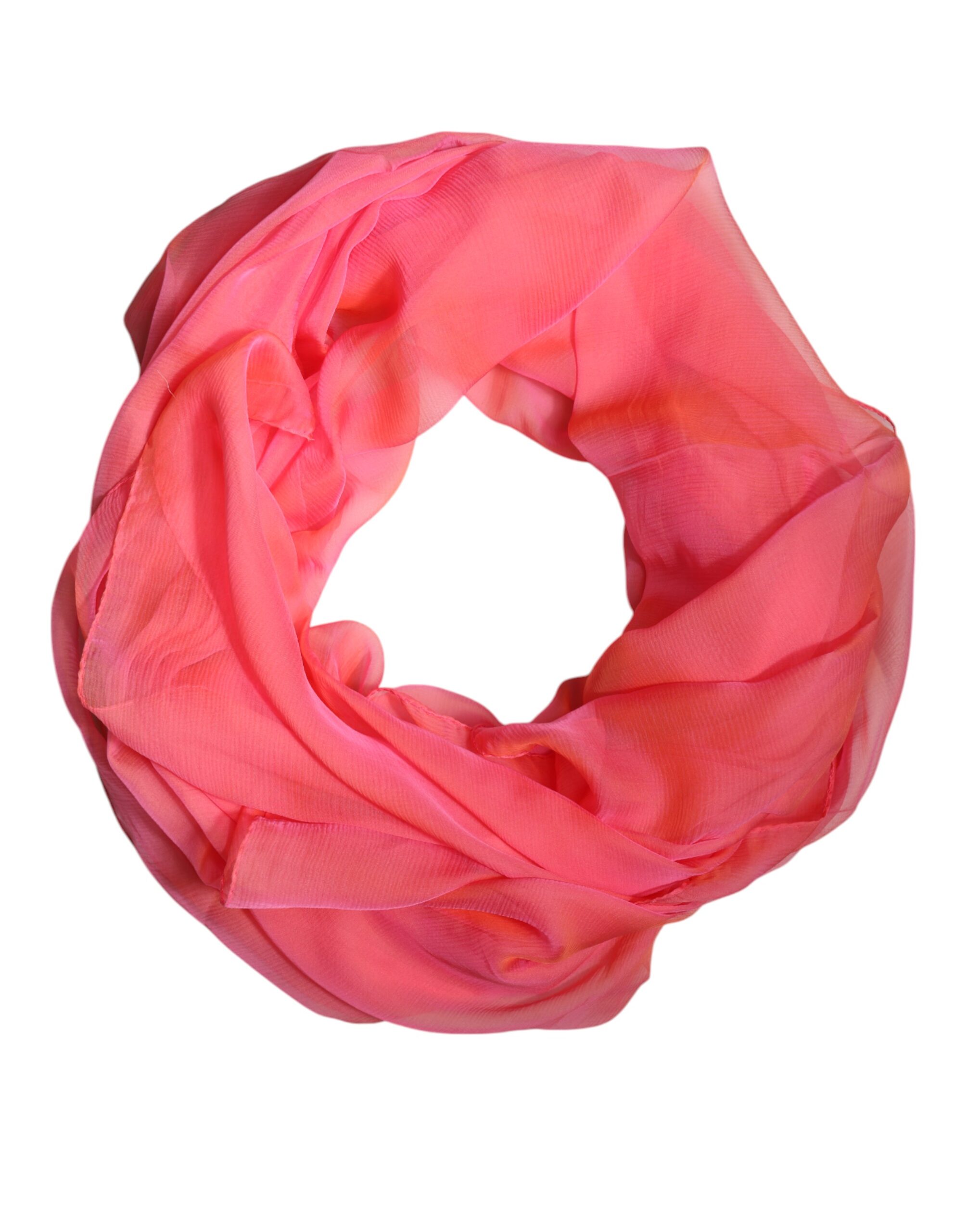 DOLCE & GABBANA Silk Scarf Wo - Pink Scarves