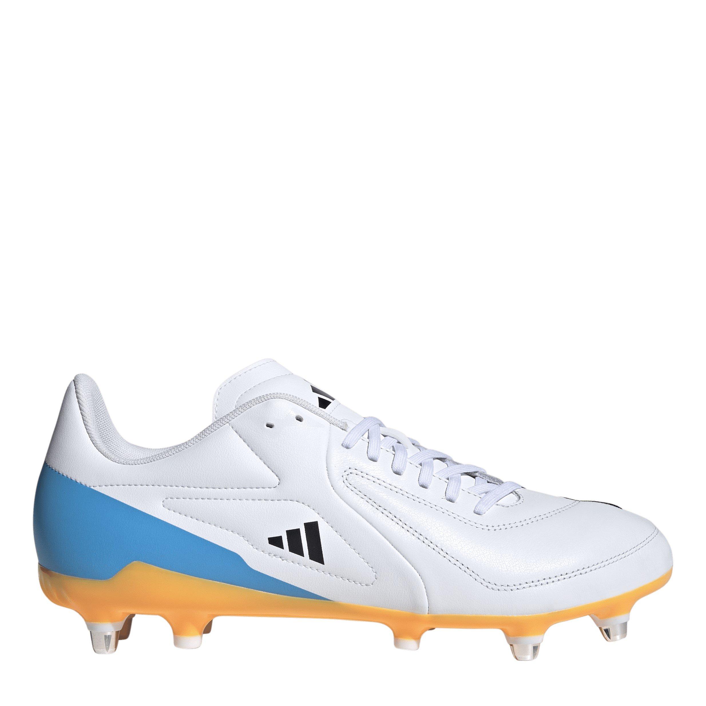 Adidas Adizero RS15 Elite Adults Soft Ground Rugby Boots - White