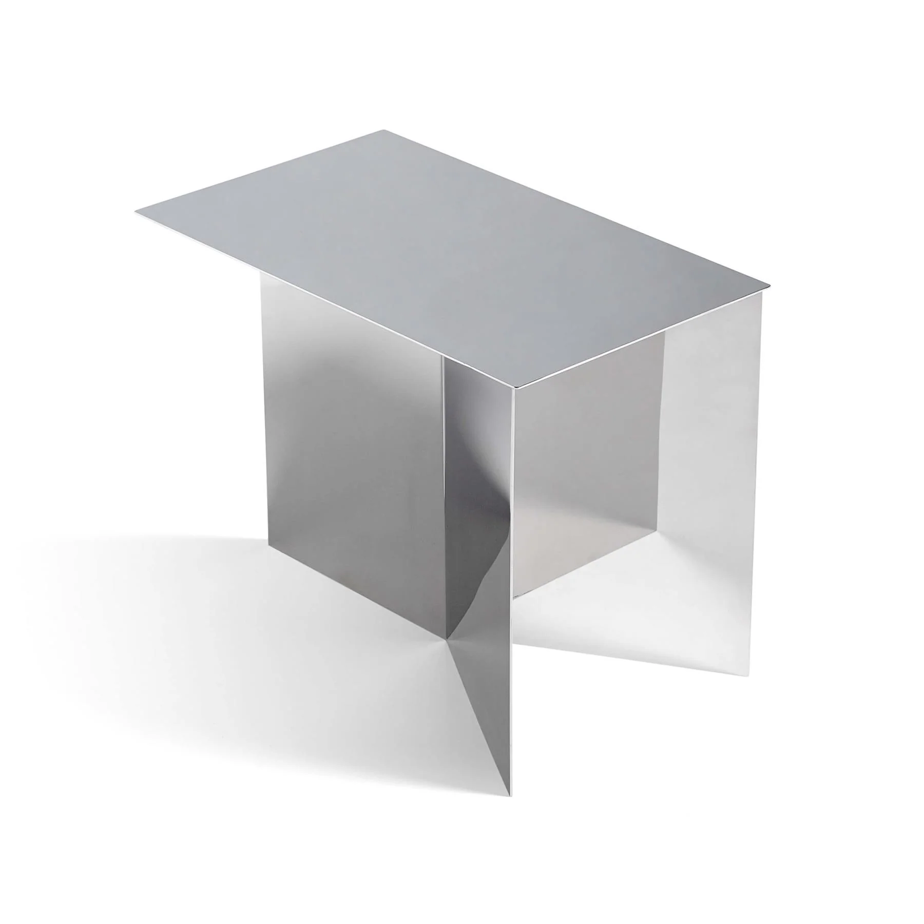 HAY Slit Table, Oblong - Mirror Coffee Tables Side Tables