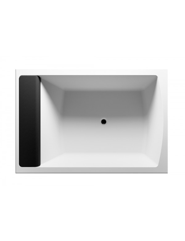 Riho Large Duo Bath RIHO SAVONA 190X130 Cm white