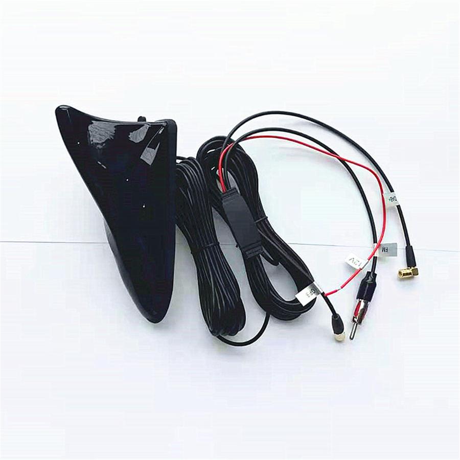 Feiyanautoparts Car Roof Mount Shark Fin Aerials Auto Stereo Radio Gps/dab/fm/am Antenna Adapter