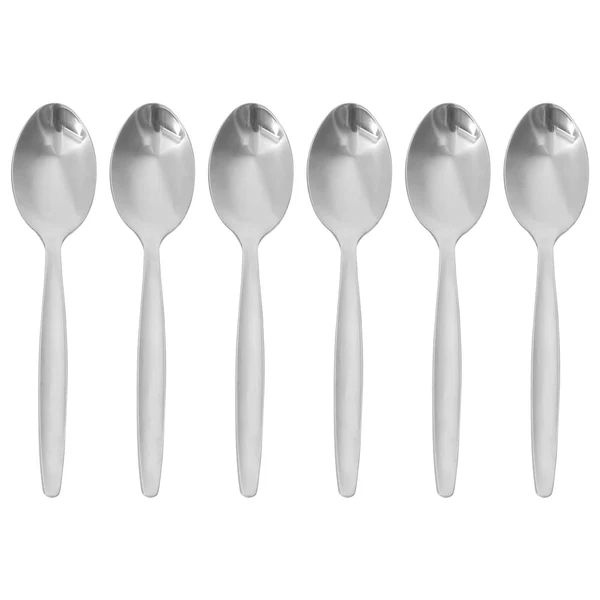 Argon Tableware Classic Stainless Steel Teaspoons - Pack of 6