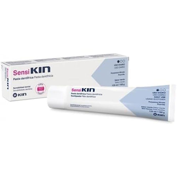 Accesoralia - Cosmetics Dentifrice - KIN - SENSIKIN - 125 ml - Sans conservateur - Hypersensibilité dentaire
