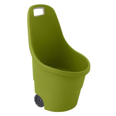 Keter Dark Green Polypropylene (Pp) 50L Puncture-Proof Wheelbarrow, 2Kg