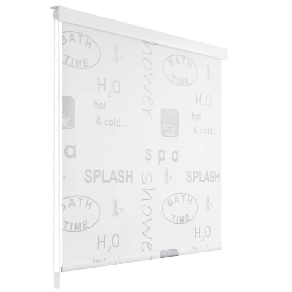 vidaXL Shower Roller Blind 80x240 cm Splash