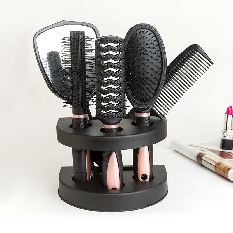 LChome Salon Barber Comb PP Storage Stand For Hairdressing Combs Brushes Scissors Iron Roll Organizer Rack Hair Styling Holder