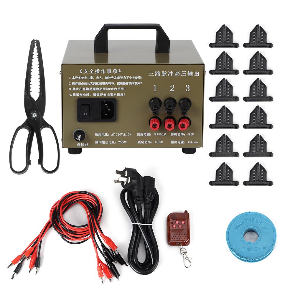 Vestidos High Voltage Electronic Mouse Rat Killer Rodent Repeller Trap Zapper Pest Control