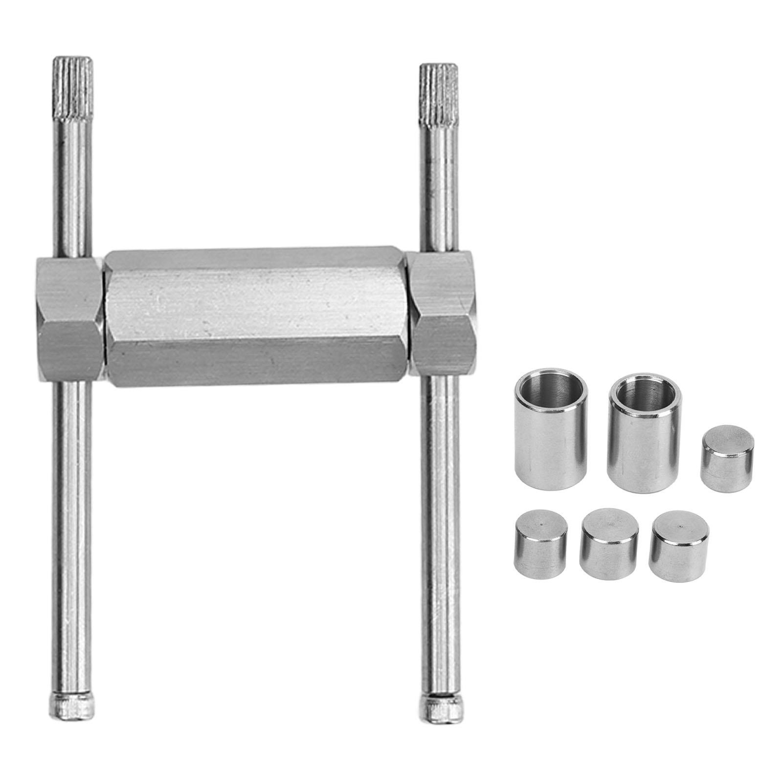 Vestidos Stainless Steel Snooker Cue Tip Press Shaper Tool for Snooker Stick Tip Compression