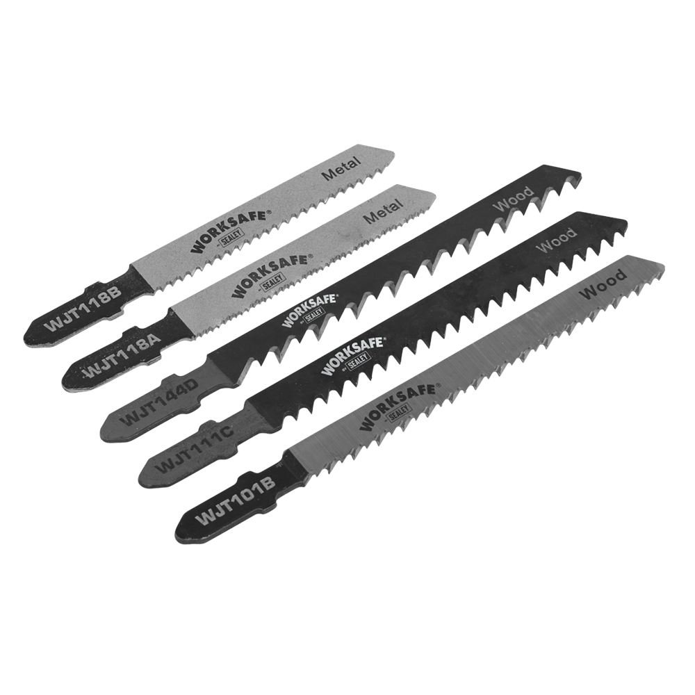 Sealey WJTASS General Jigsaw Blades - Pack of 5