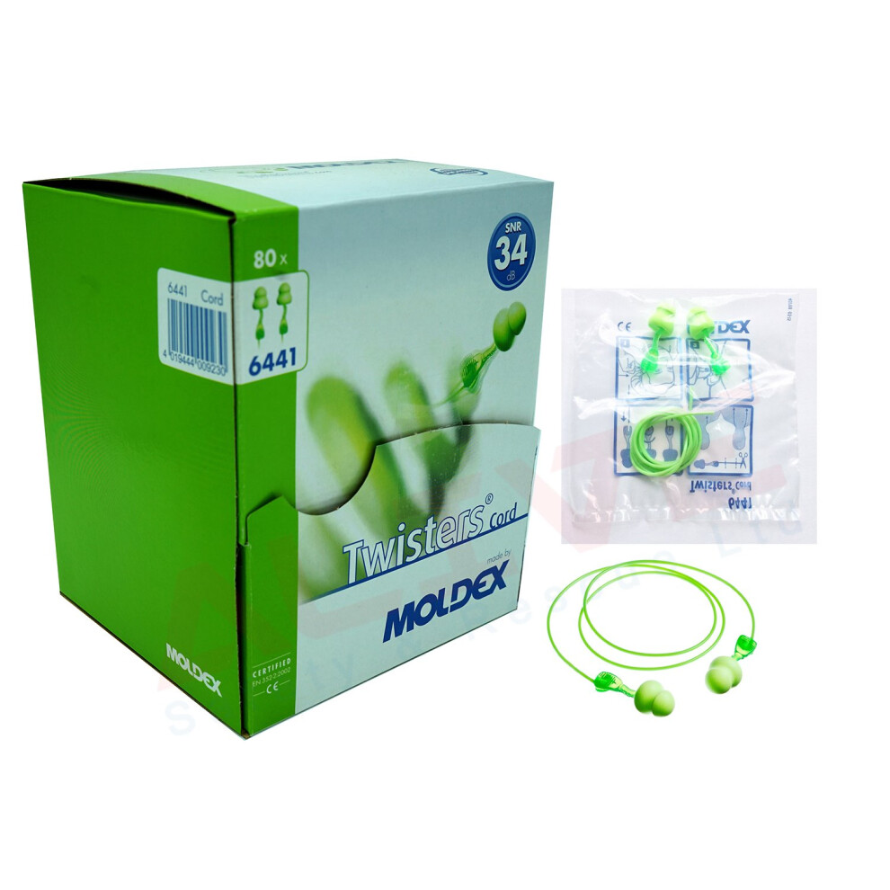 moldex Bouchons d&#39;oreilles TWISTERS
