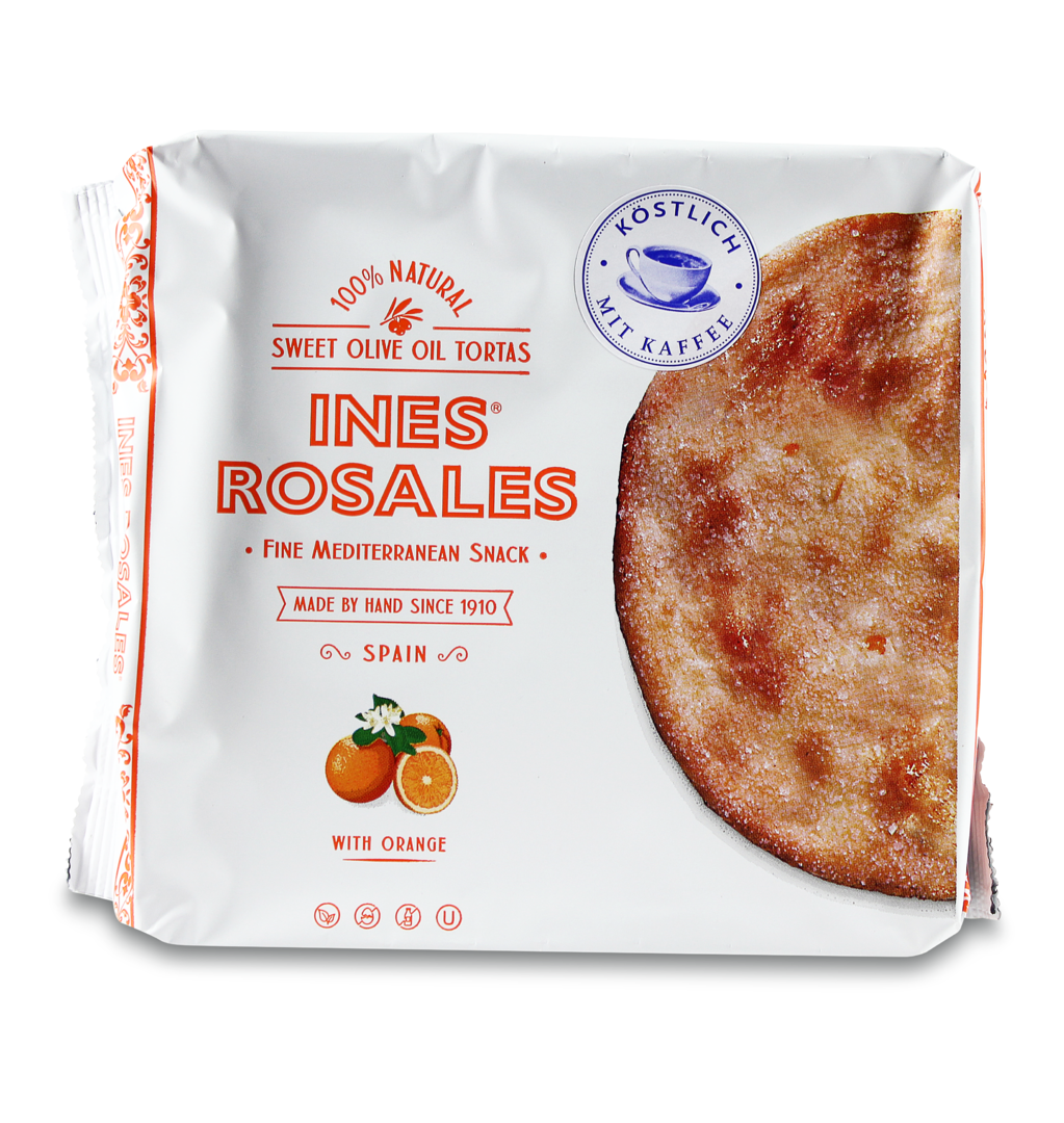 Ines Rosales SEVILLE ORANGE SWEET BISCUITS 120G