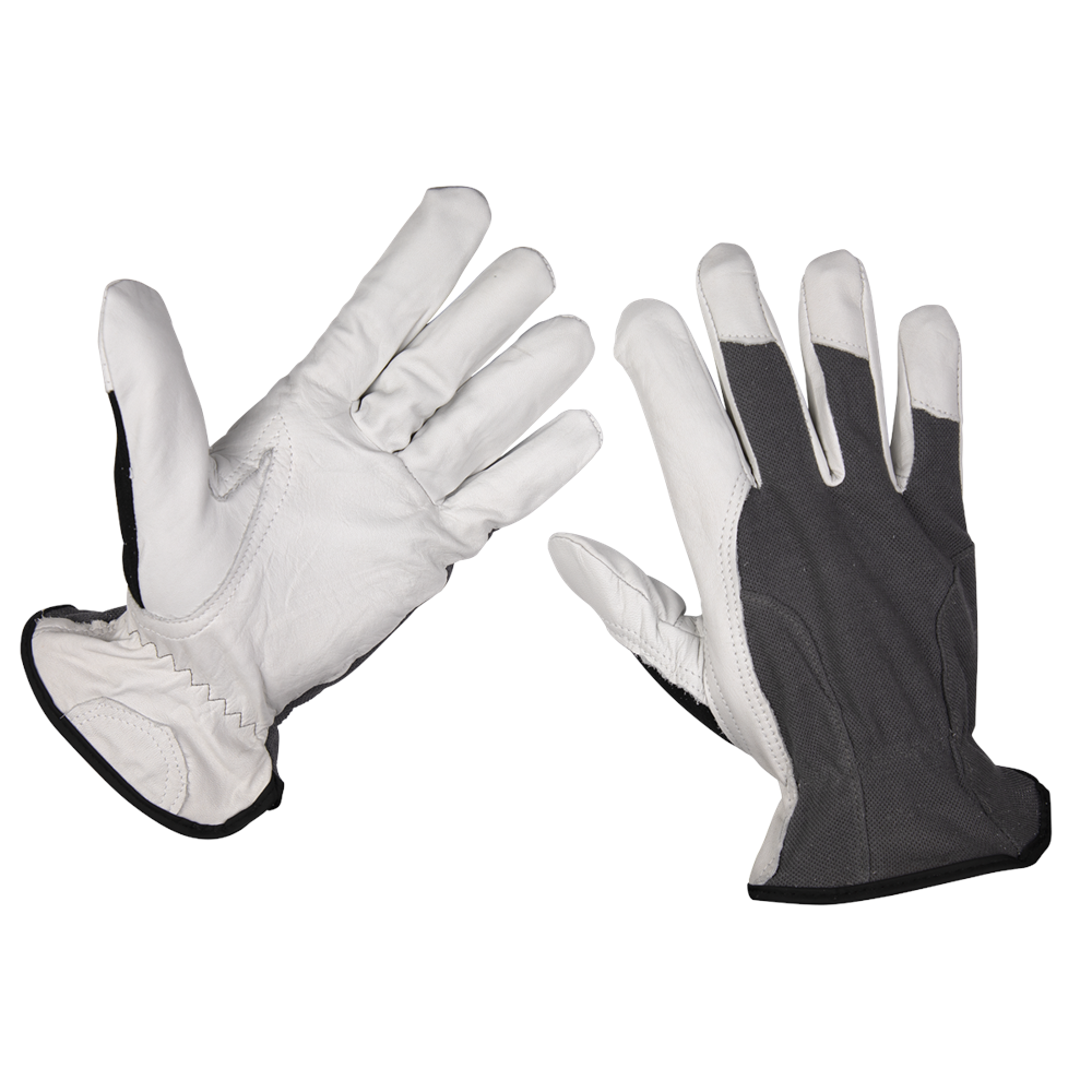  Super Cool Hide Breathable Work Gloves Grey XL