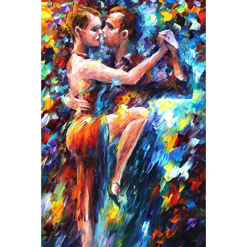 FIYO Diamond Painting Product Diamond Painting Dancing Lovers Oil Painting Diamond Mosaic Diamond Embroidery Painting Rhinestones Needlework DIY 40X50CM