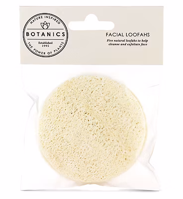 Botanics Natural Facial Loofahs x5 pack