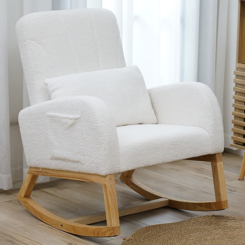 Amara Rocking Chair - White