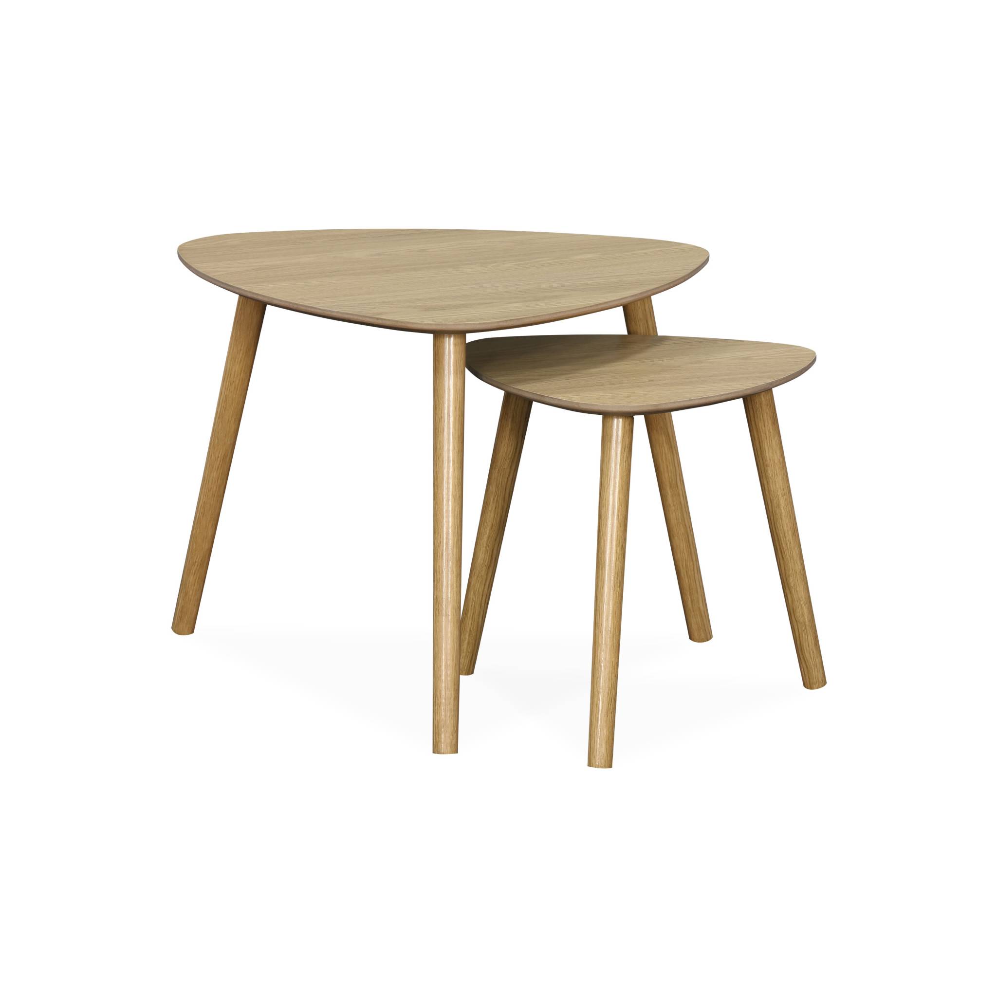 Sweeek Scandinavian Nesting Tables In Mdf